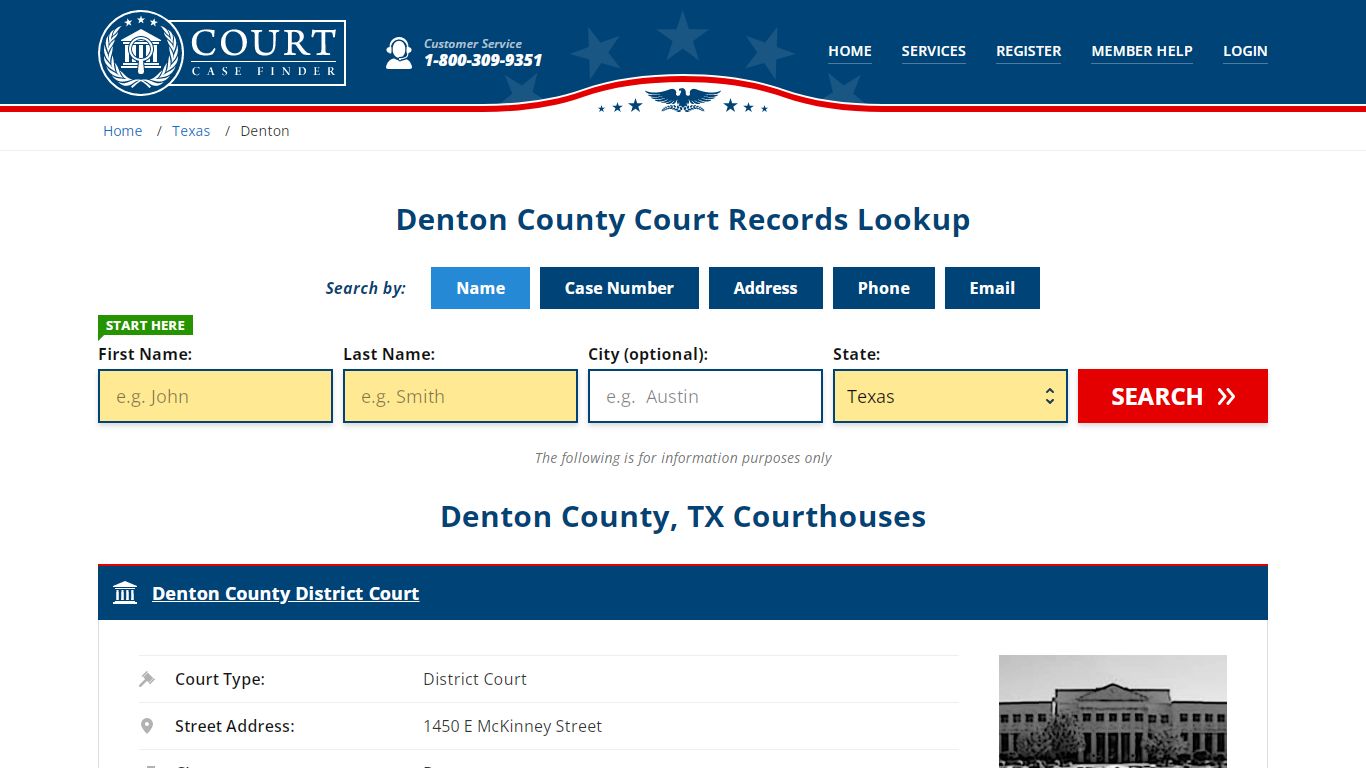 Denton County Court Records | TX Case Lookup